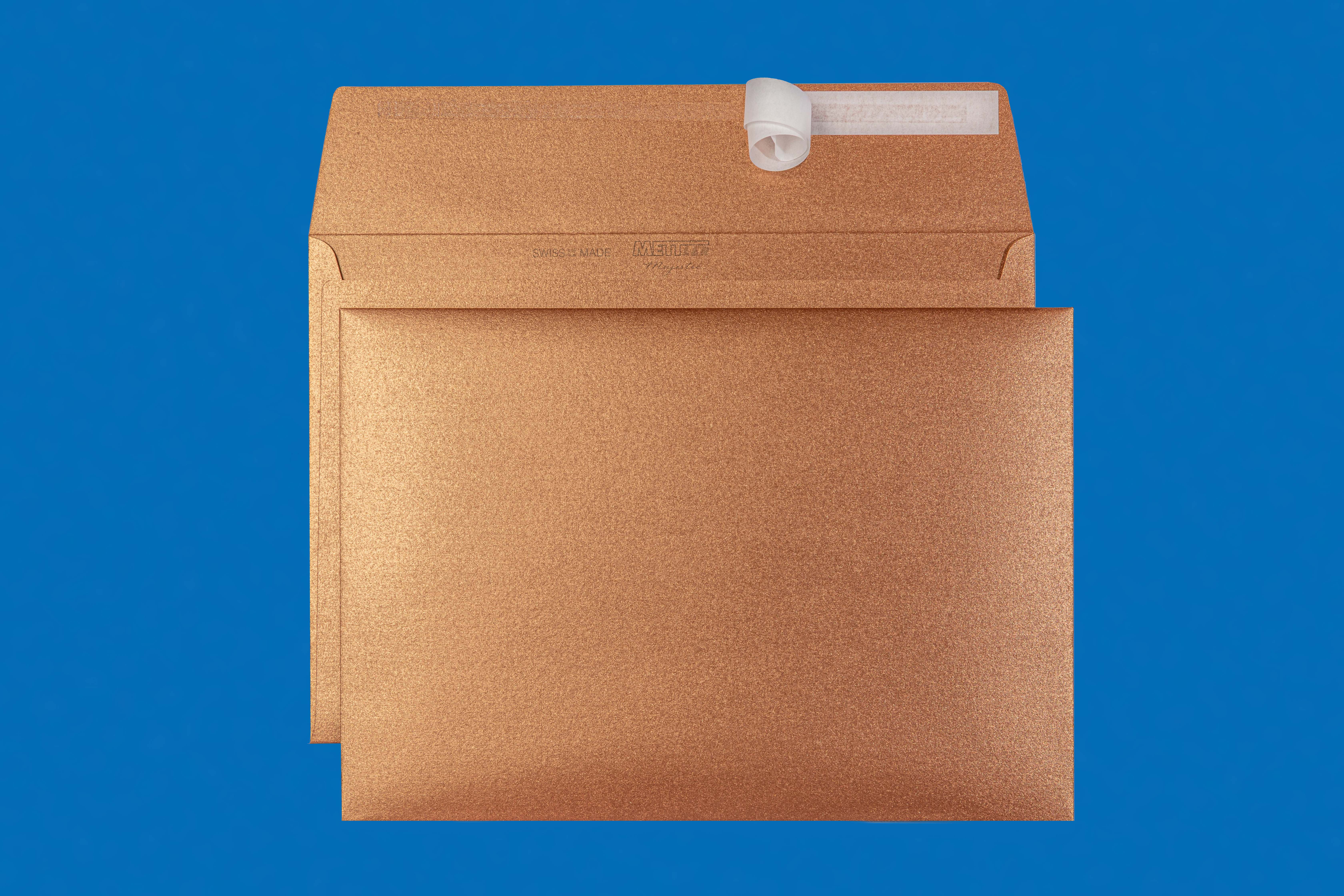 C5 Couvert metallic Casino Gold, ohne Fenster, haftklebend (100 Stk.) – Mettler Couvert