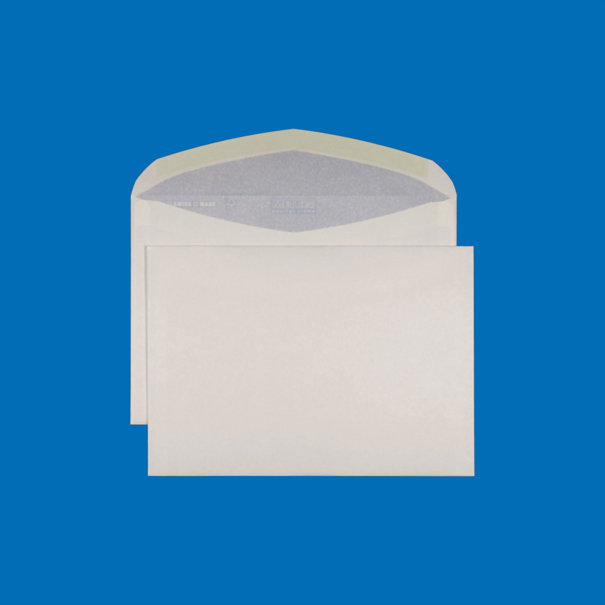 C5 Couvert, ohne Fenster, gummiert, Recycling mit Blauem Engel – Mettler Couvert