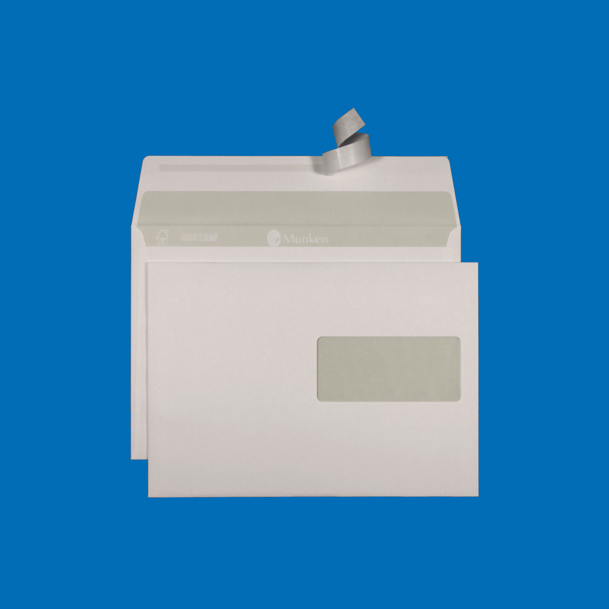C5 Couvert, Fenster rechts, haftklebend, FSC – Mettler Couvert
