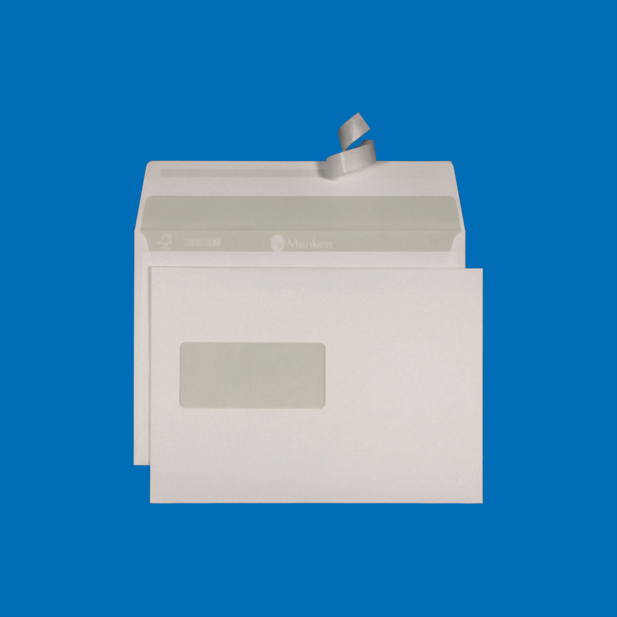 C5 Couvert, Fenster links, haftklebend, FSC – Mettler Couvert