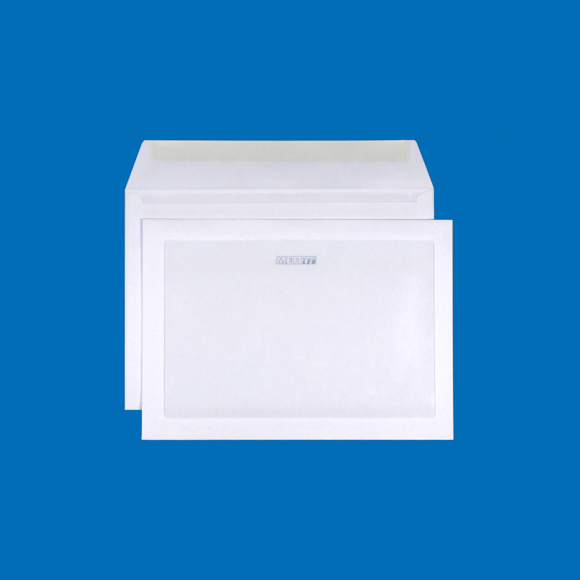 C5 Couvert, ohne Fenster, gummiert, Ultraweiss FSC – Mettler Couvert