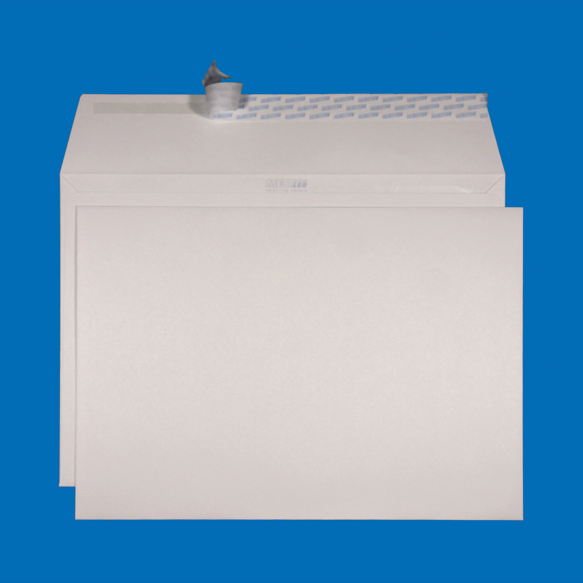 C4 Couvert, ohne Fenster, haftklebend, Recycling mit Blauem Engel – Mettler Couvert