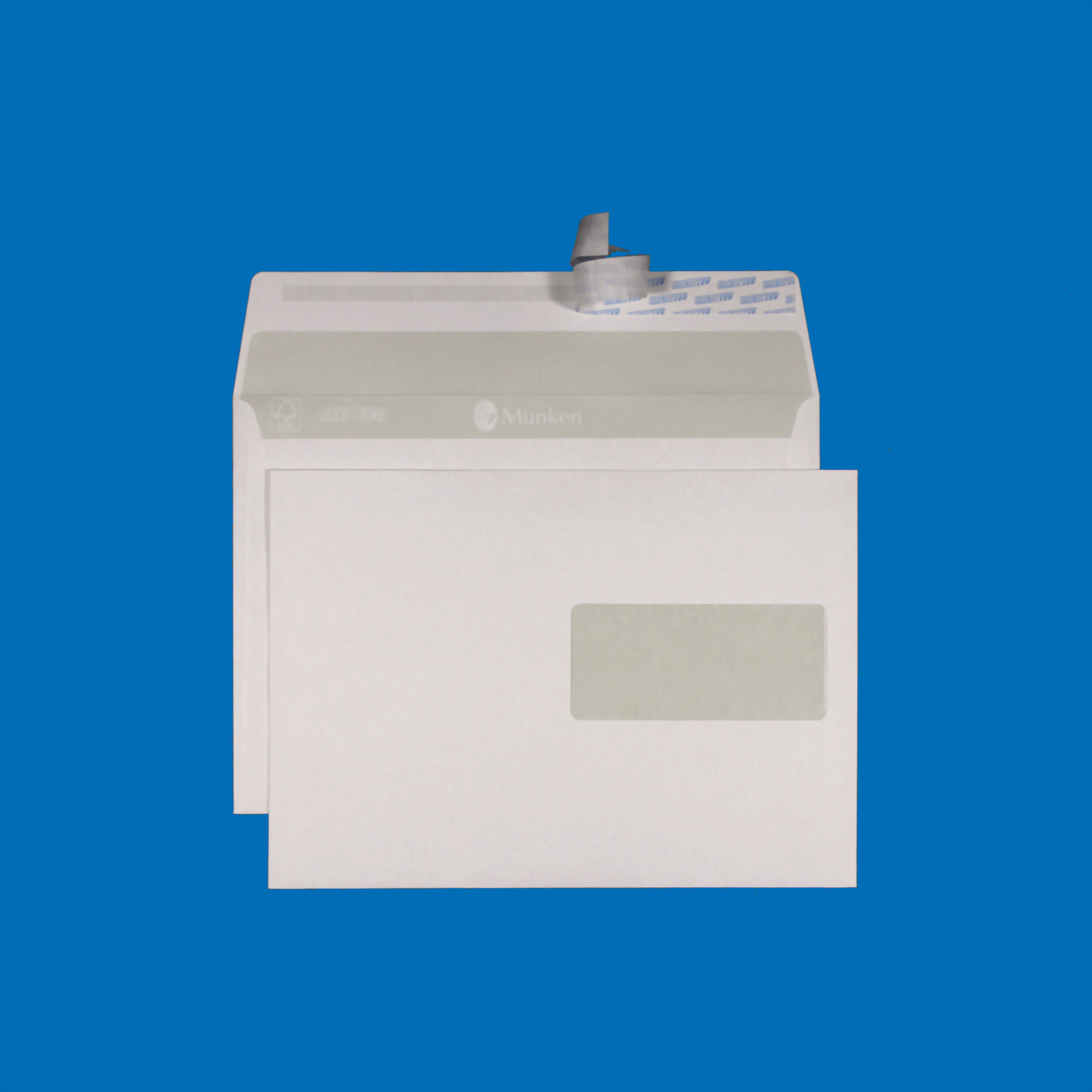 C5 Couvert, Fenster rechts, haftklebend, FSC – Mettler Couvert